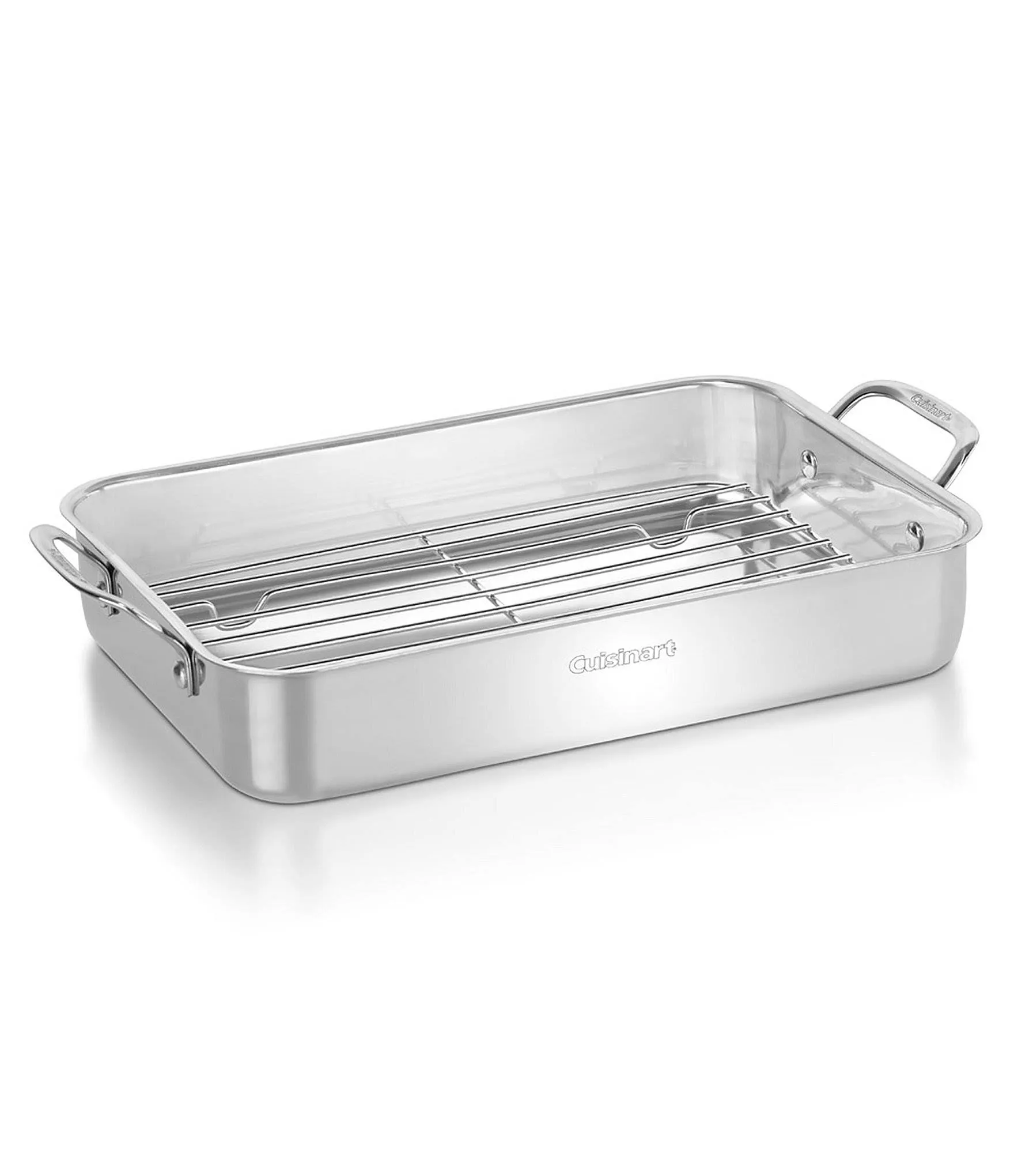 14" Lasagna Pan with Stainless Steel Rack