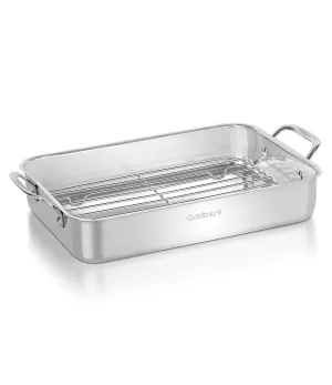 14" Lasagna Pan with Stainless Steel Rack