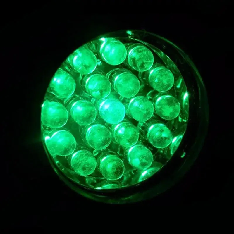 19 LED High Intensity Green Head Light Hydroponics Horticulture Grow Room Headlamp