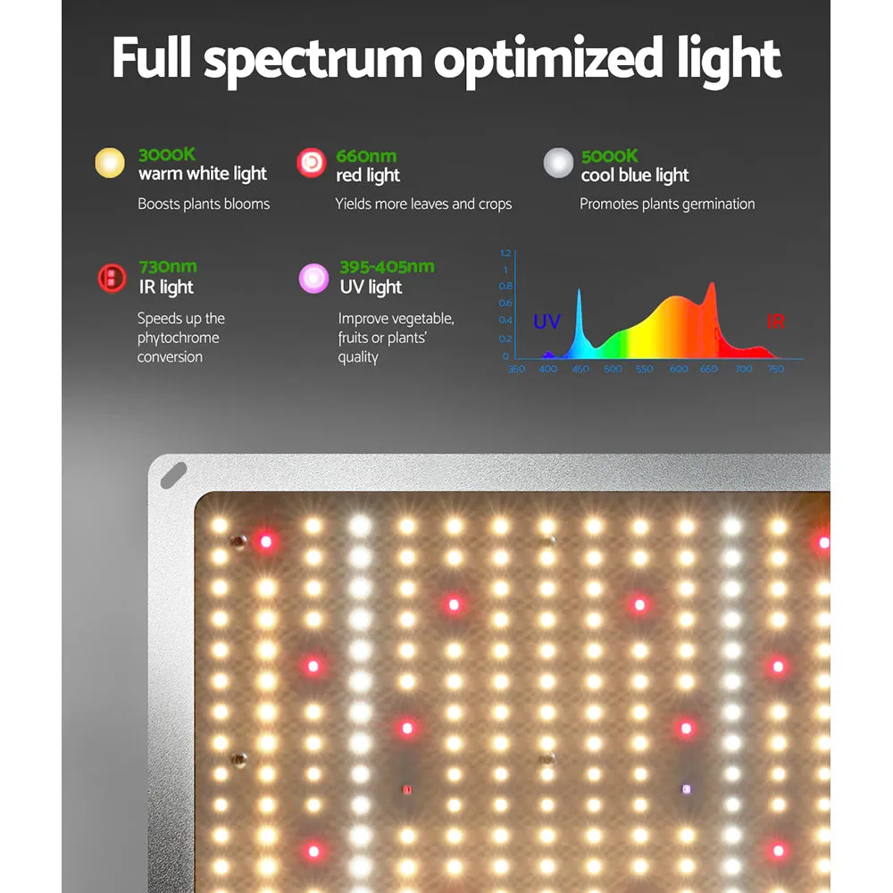 2200W LED Grow Tent Light Kit, Full Spectrum, Smart App Control - Greenfingers