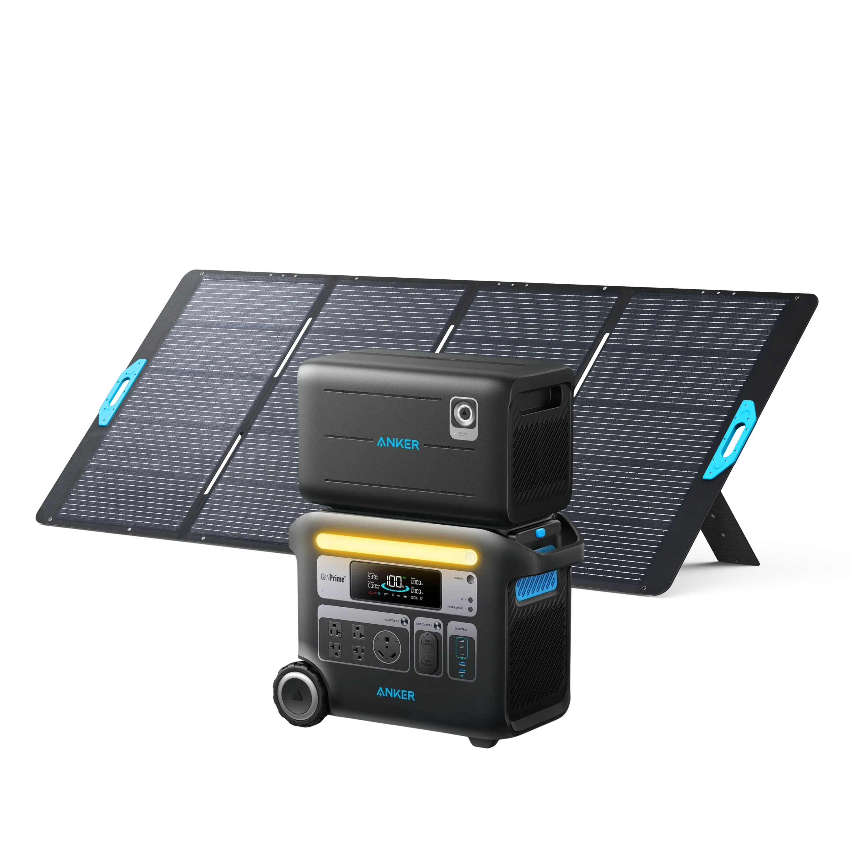 Anker SOLIX F2000   BP2600 Expansion Battery   400W Solar Panel