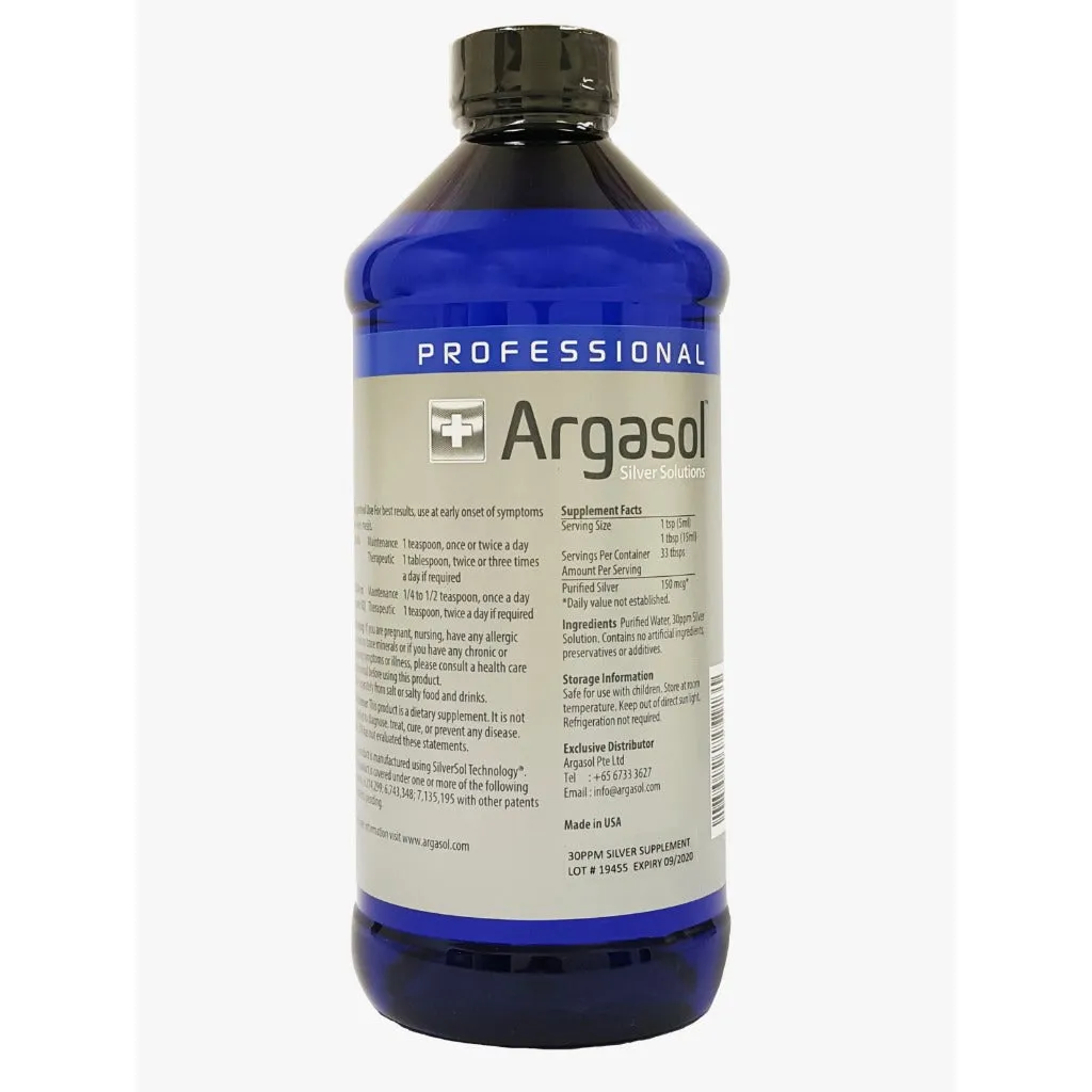 Argasol Silver Solution 30ppm (500ml)