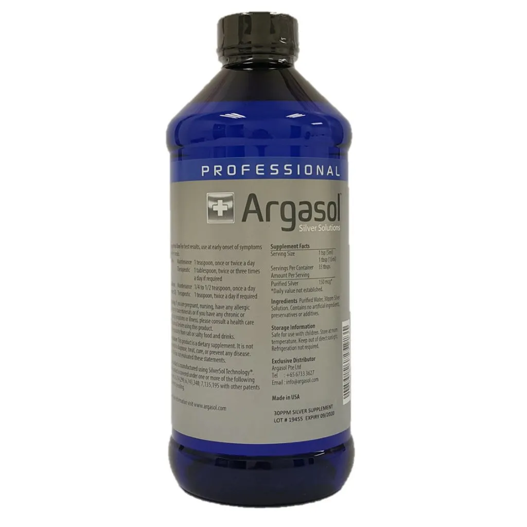 Argasol Silver Solution 30ppm (500ml)