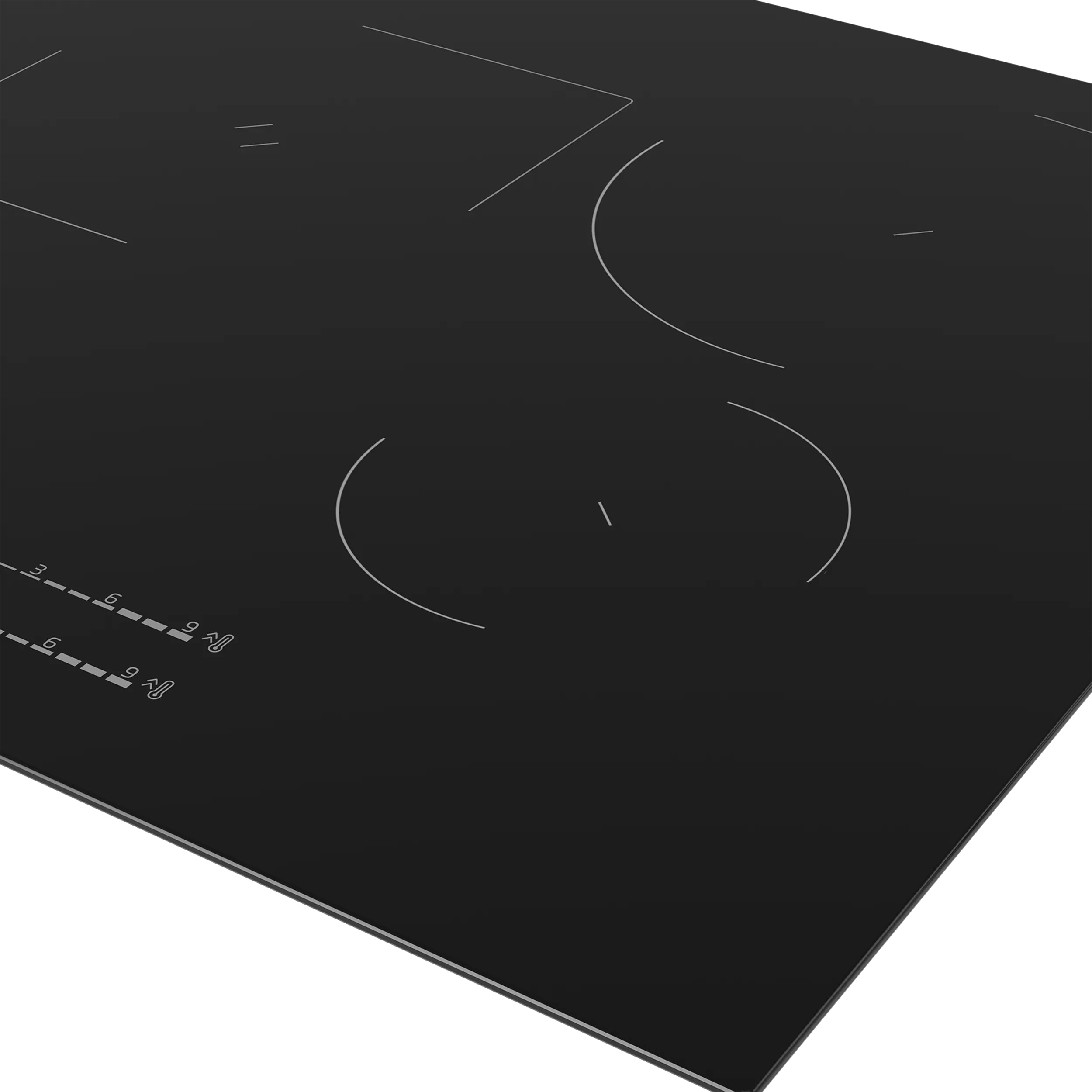 Blomberg 80cm 5 zones Cook Sensor Induction Hob Black | MIX55487N