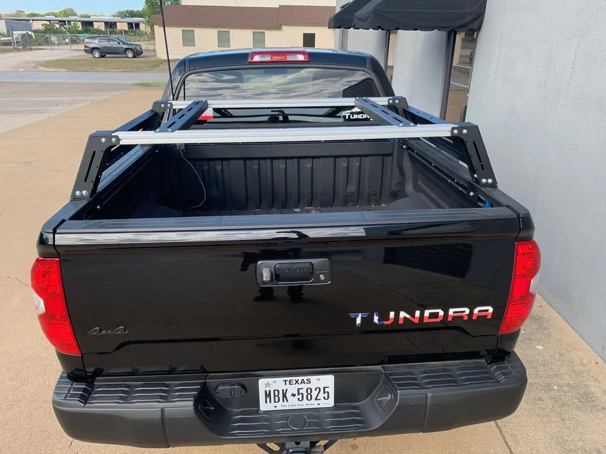 Cali Raised LED 2014-2021 Toyota Tundra Overland Bed Rack