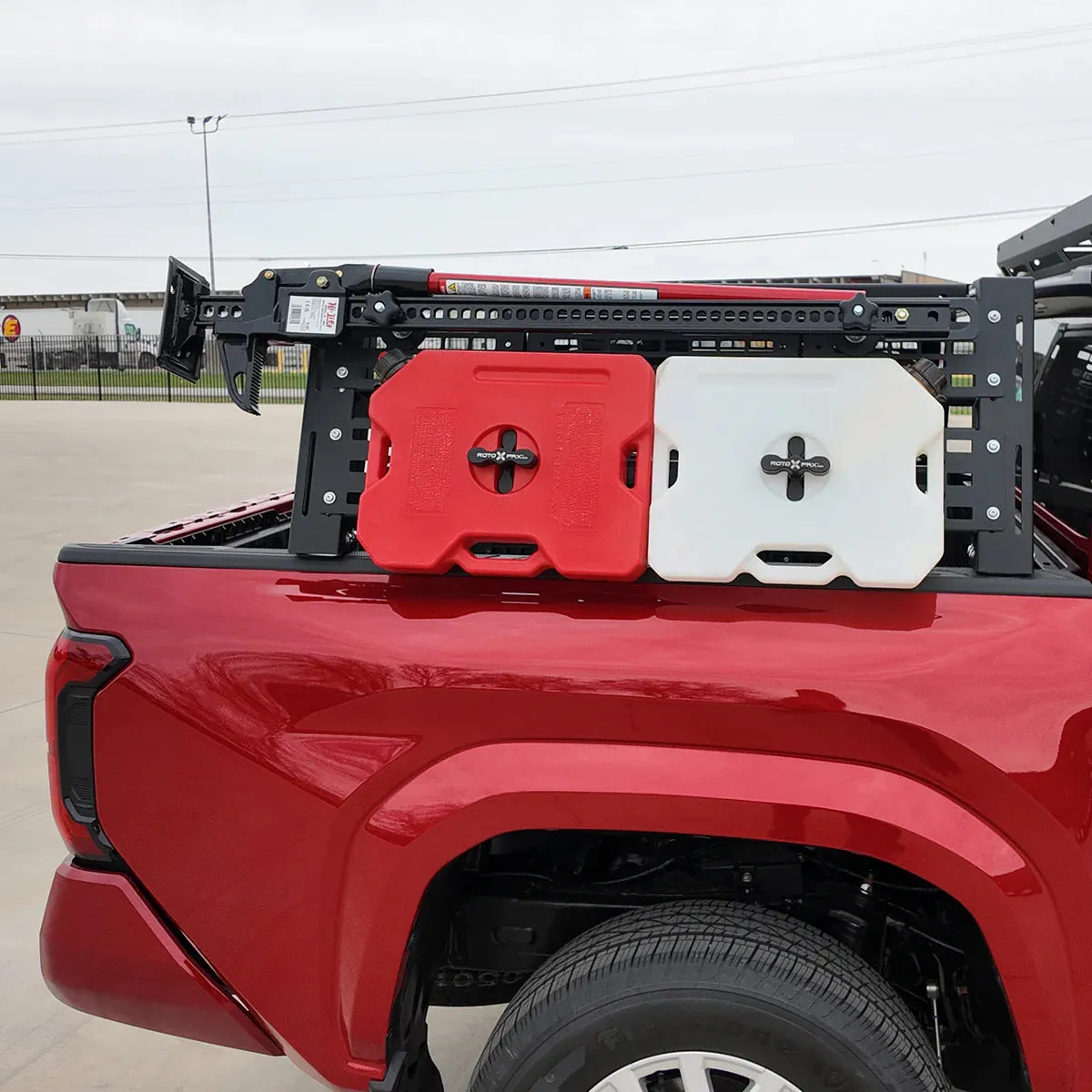 Cali Raised LED Overland Bed Rack For 2024  Toyota Tacoma