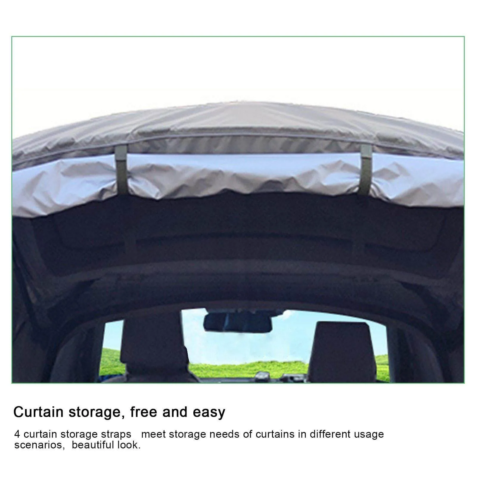 Camping Waterproof Car Sunshade Trunk Tent