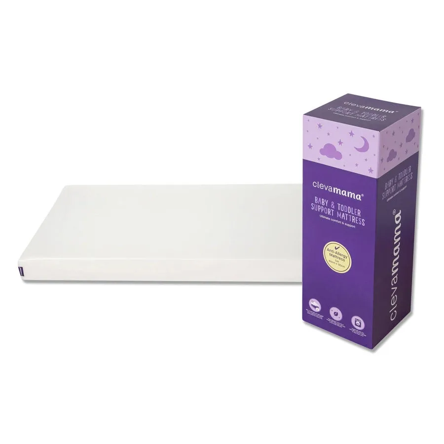 Clevamama Anti-Allergy Mattress 60 x 120 x 10 cm - Cot Size