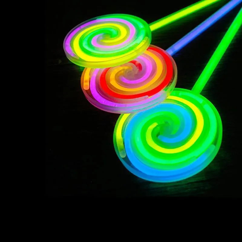 DIY Glowing Spinning Pinwheel Lollipop Toy, TO0088