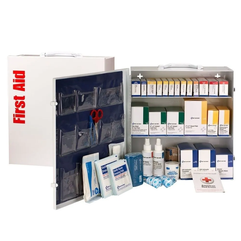 First Aid Only 90790 3 Shelf First Aid ANSI B  Metal Cabinet, without Meds