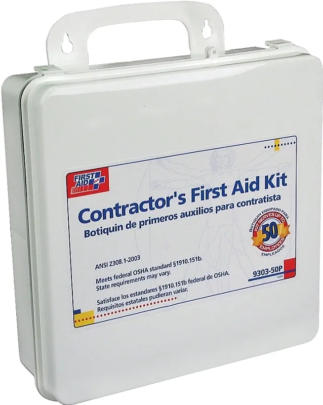 First Aid Only 9303-50P First Aid Kit, 237-Piece, Plastic :EA: QUANTITY: 1