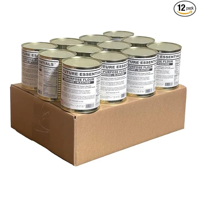 Future Essentials - All Purpose Flour #2.5 Can - 12 Pack