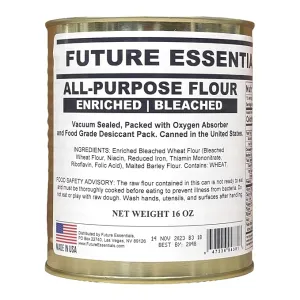 Future Essentials - All Purpose Flour #2.5 Can - 12 Pack