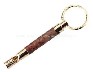 Gold Keyring Whistle Kit