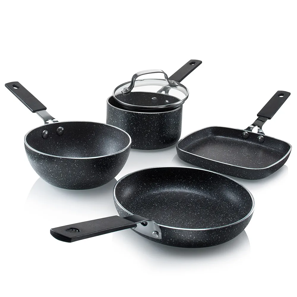 Granitestone 5 Piece Stackable Mini Cookware Set