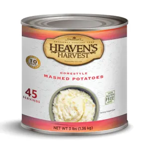 Heaven's Harvest - Mashed Potatoes #10 Can - 45 Servings