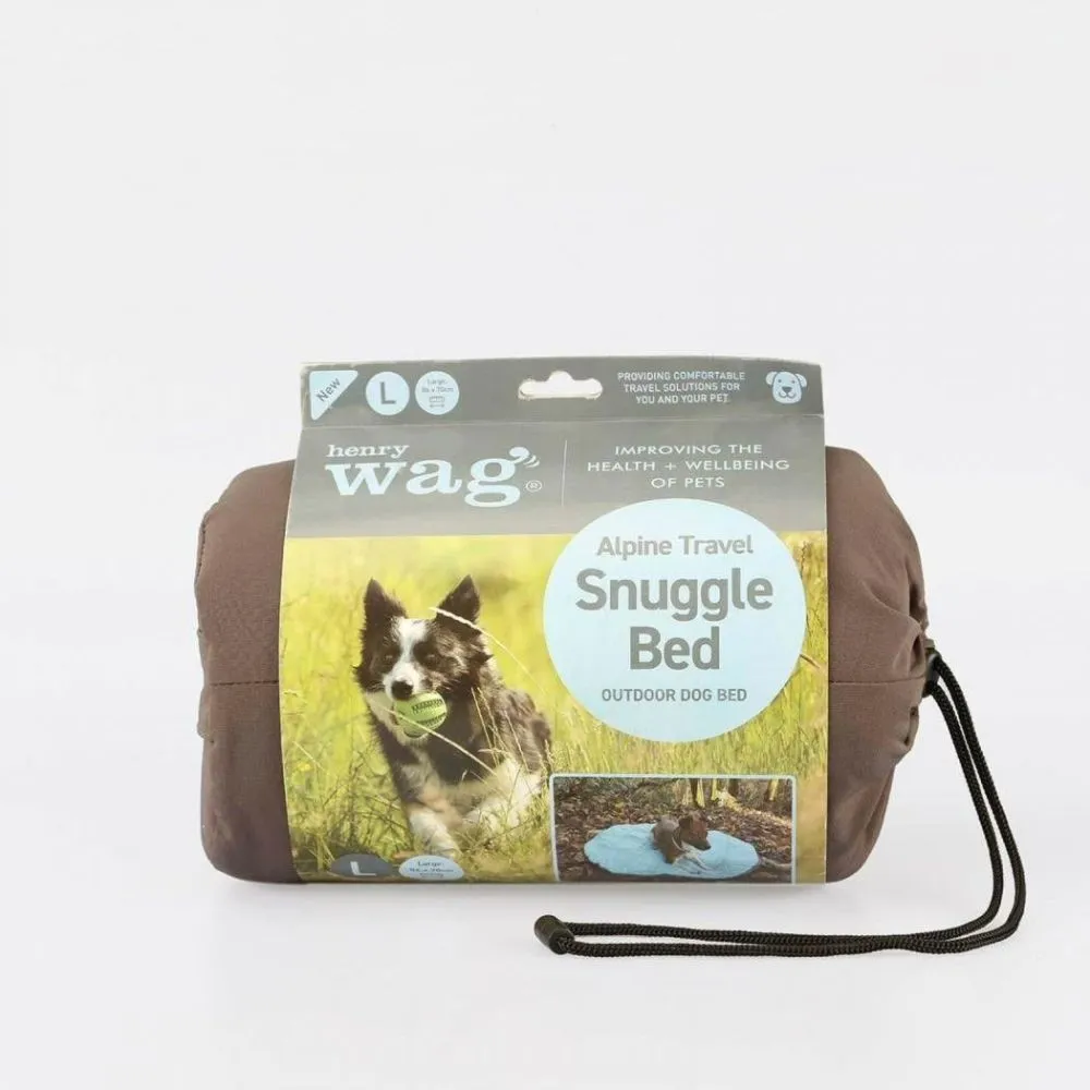 Henry Wag Alpine Travel Snuggle Dog Bed