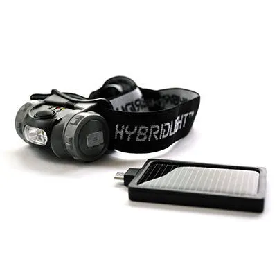 HybridLight Solar Hybrid Head Lamp/Black