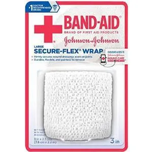 J & J Band-Aid First Aid Securflex Wrap 3" x 2.5 yds