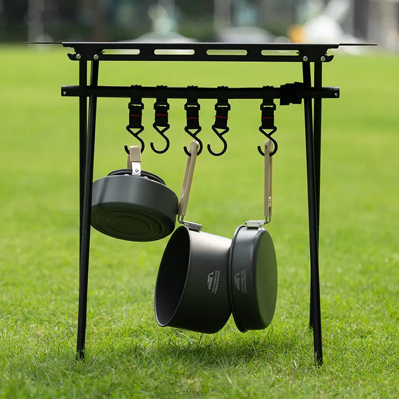 MKCAMP Cookware Set Hanging Pot Pan Camping Sierra Cup&Mugs Outdoor Camping Mess Kit for 1-2