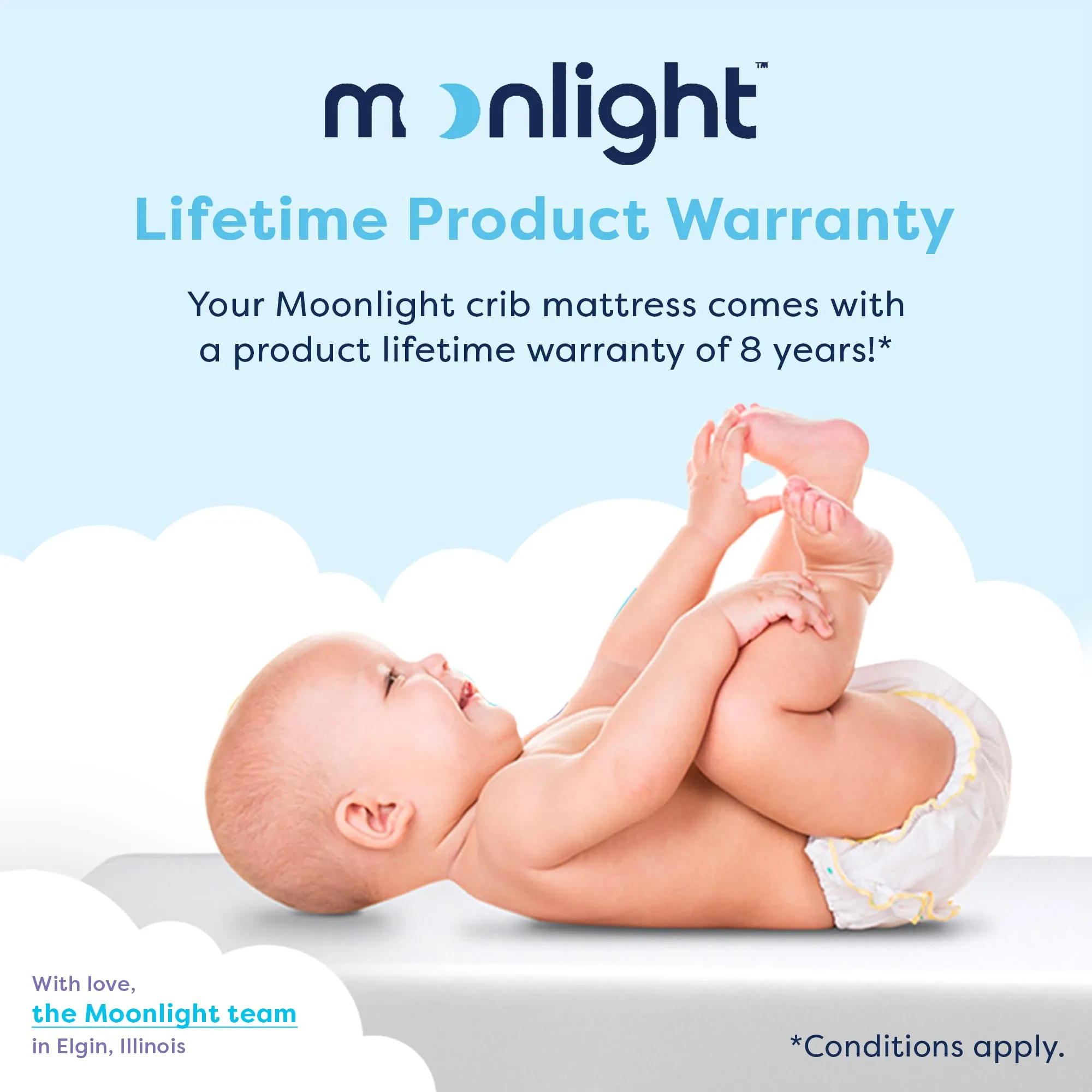 Moonlight EZ Dreamer Crib Mattress