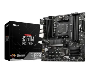 Msi B550m Pro-Vdh - Motherboard - Micro Atx - Socket Am4 - Amd B550