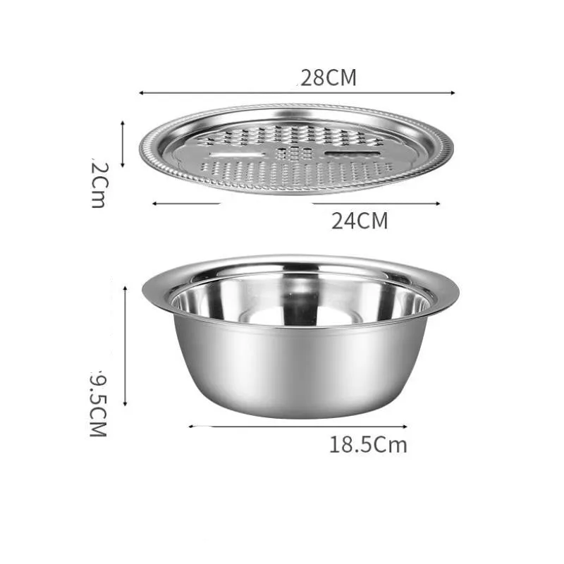 Multifunctional Stainless Steel Vegetable Chopper