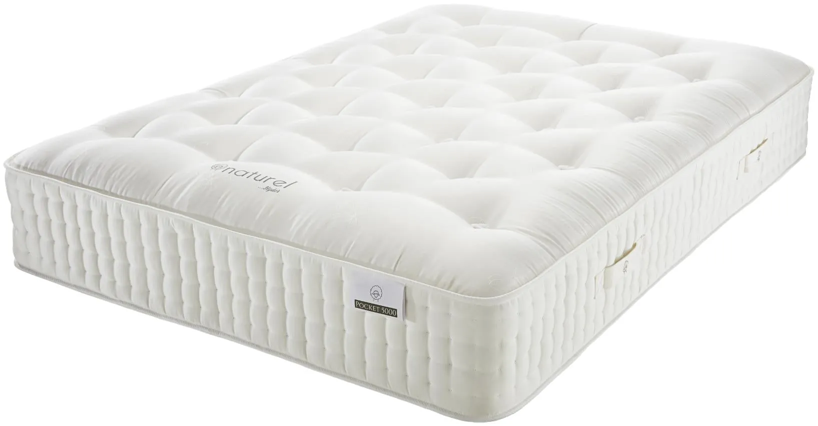 Naturel 5000 Pocket Spring Mattress - 6ft Super King Size