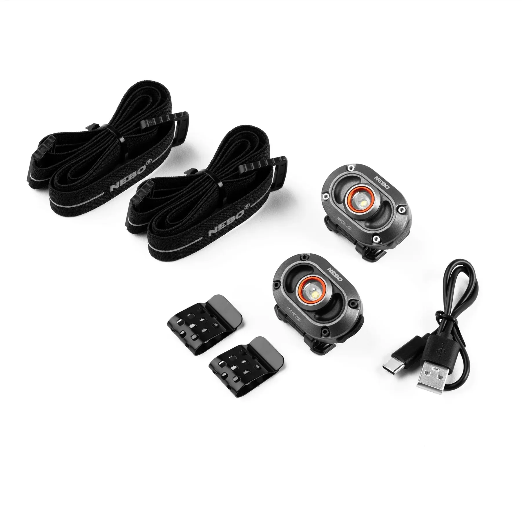 Nebo Mycro 250 Headlamp Twin Pack | 250 Lumens