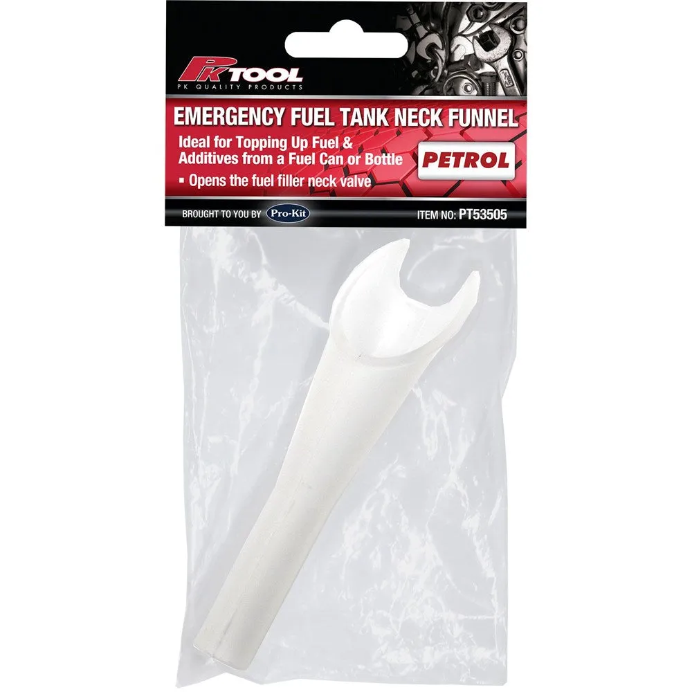 PK Tools Emergency Petrol Fuel Tank Neck Funnel - PT53505