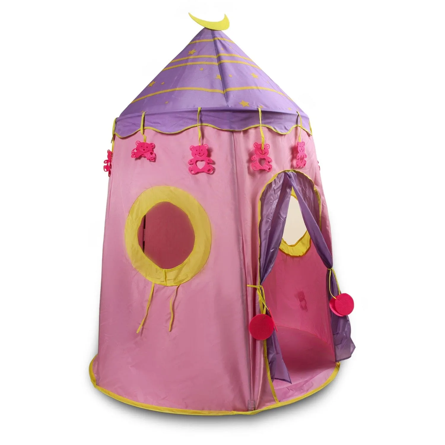 Playtime Foldable Tent House Star Teddy - Pink