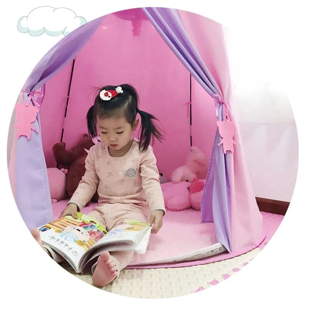 Playtime Foldable Tent House Star Teddy - Pink