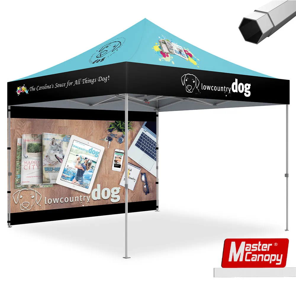 Premium Series- Custom 10x10 Heavy Duty Pop-up Personalized Canopy Tent