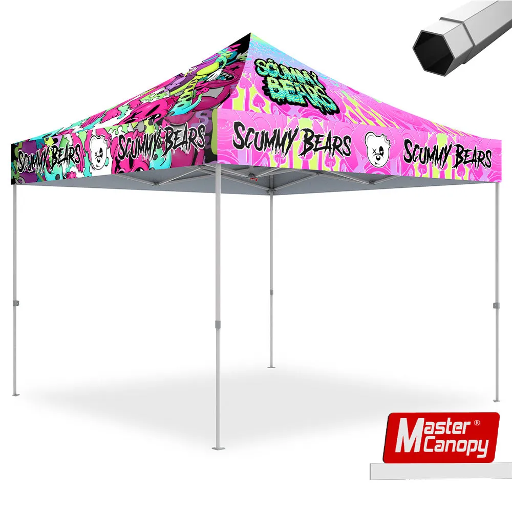 Premium Series- Custom 10x10 Heavy Duty Pop-up Personalized Canopy Tent