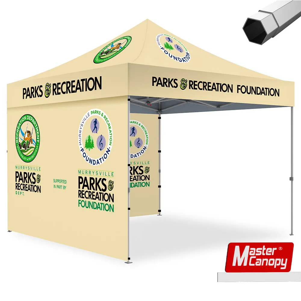 Premium Series- Custom 10x10 Heavy Duty Pop-up Personalized Canopy Tent