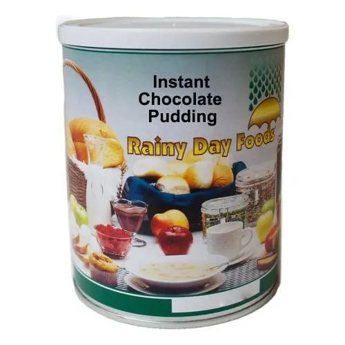 Rainy Day Foods Chocolate Pudding 22 oz #2.5 Can - 25 Servings