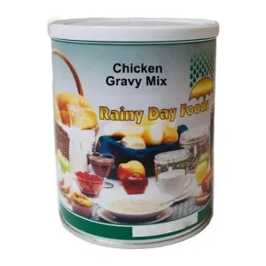 Rainy Day Foods Dehydrated Chicken Gravy Mix 16 oz #2.5 Can - 65 Servings