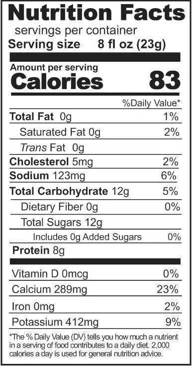 Rainy Day Foods - Instant Milk (Non-Fat) #2.5 Cans - 6 Pack