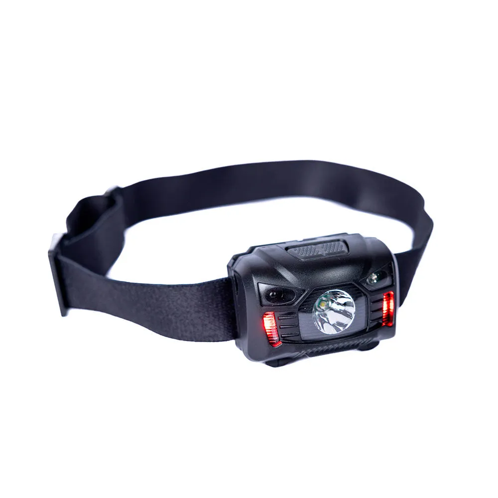 Rechargeable Headlamp with Motion-Sensor Activated Sensor by Ready Hour