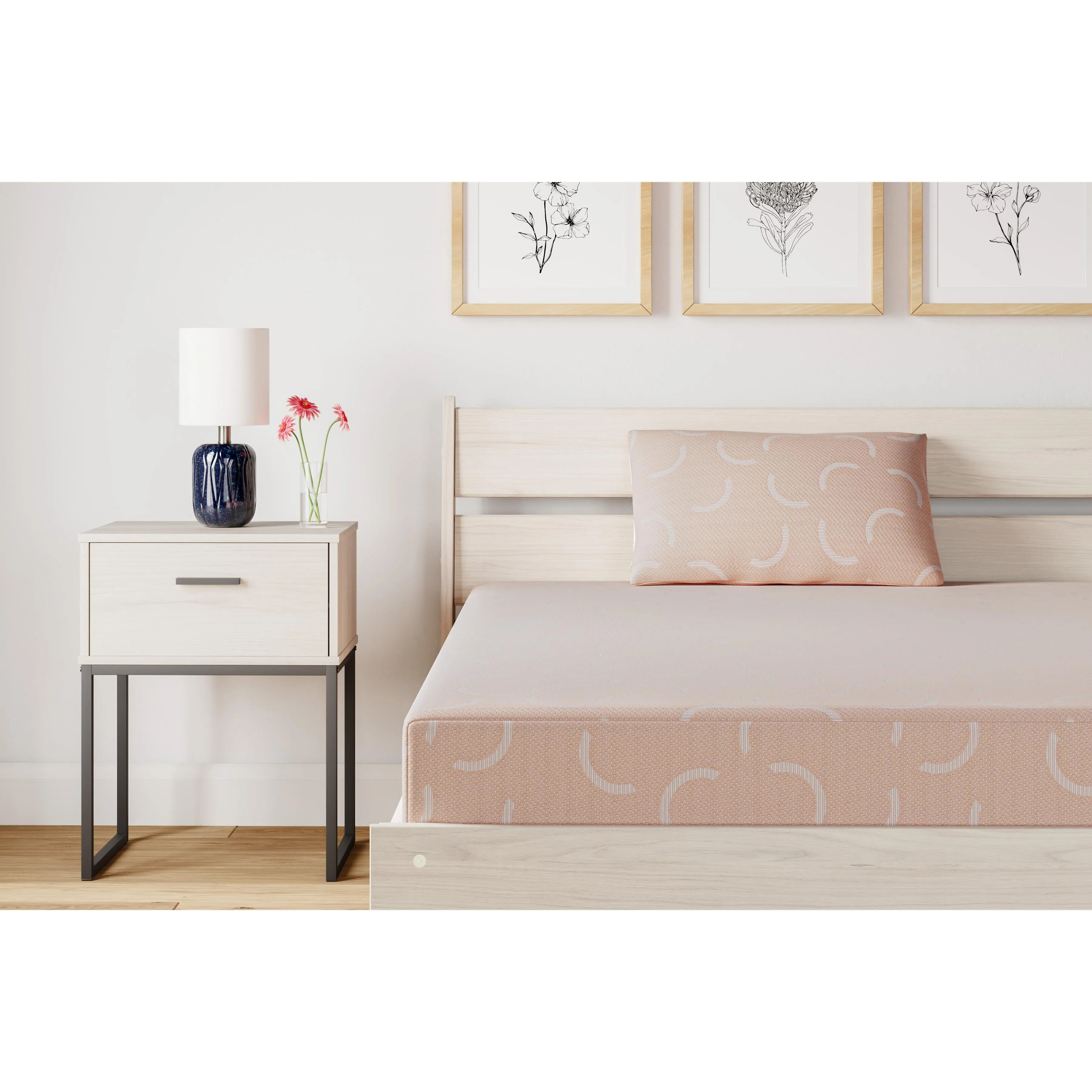 Sierra Sleep iKidz Coral M43121 Full Mattress and Pillow