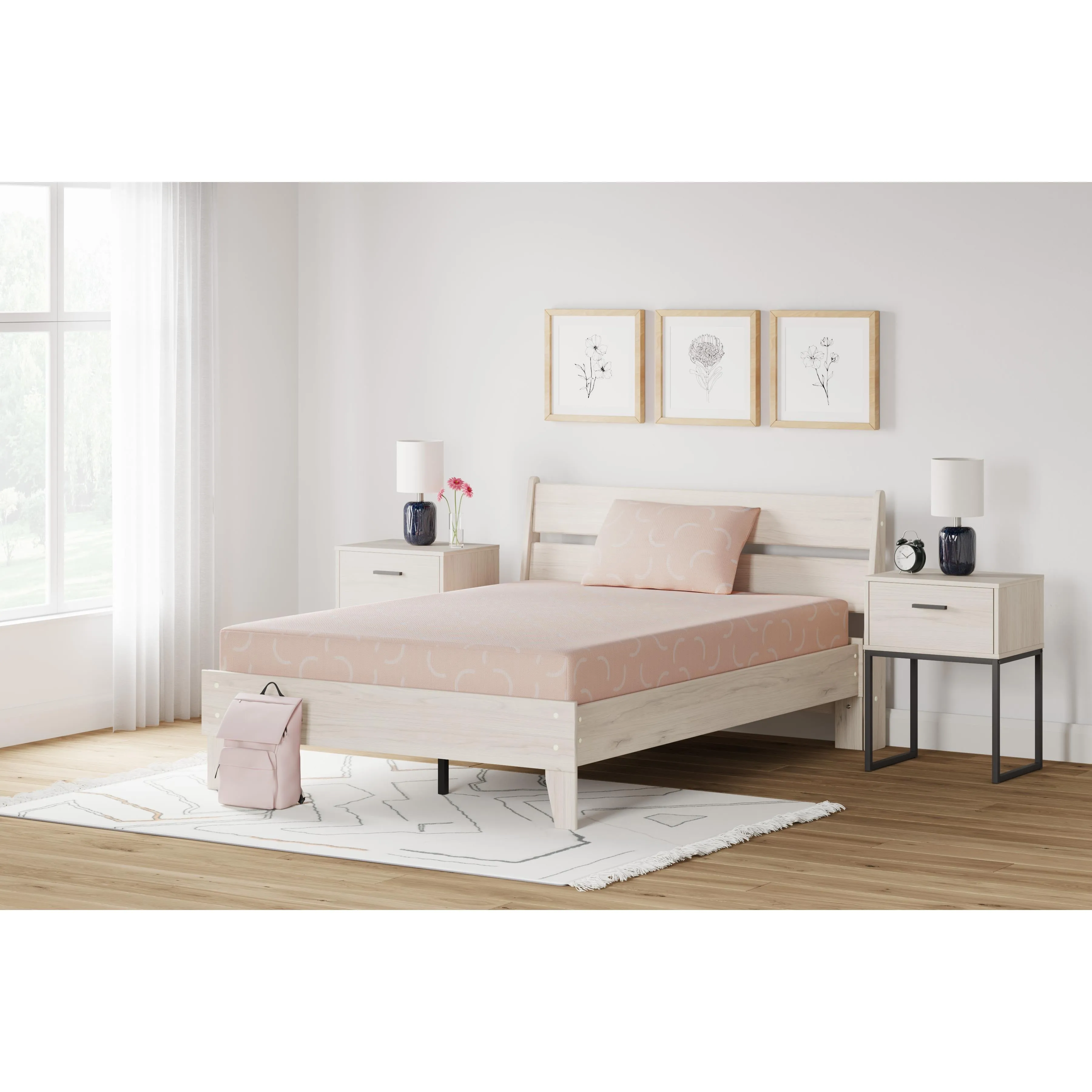 Sierra Sleep iKidz Coral M43121 Full Mattress and Pillow