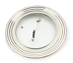 Stainless Steel & Glass Universal Lid