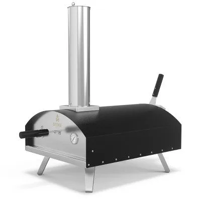 Stoke OUT2220112 Outdoor Patio 13" Wood Oven - Black