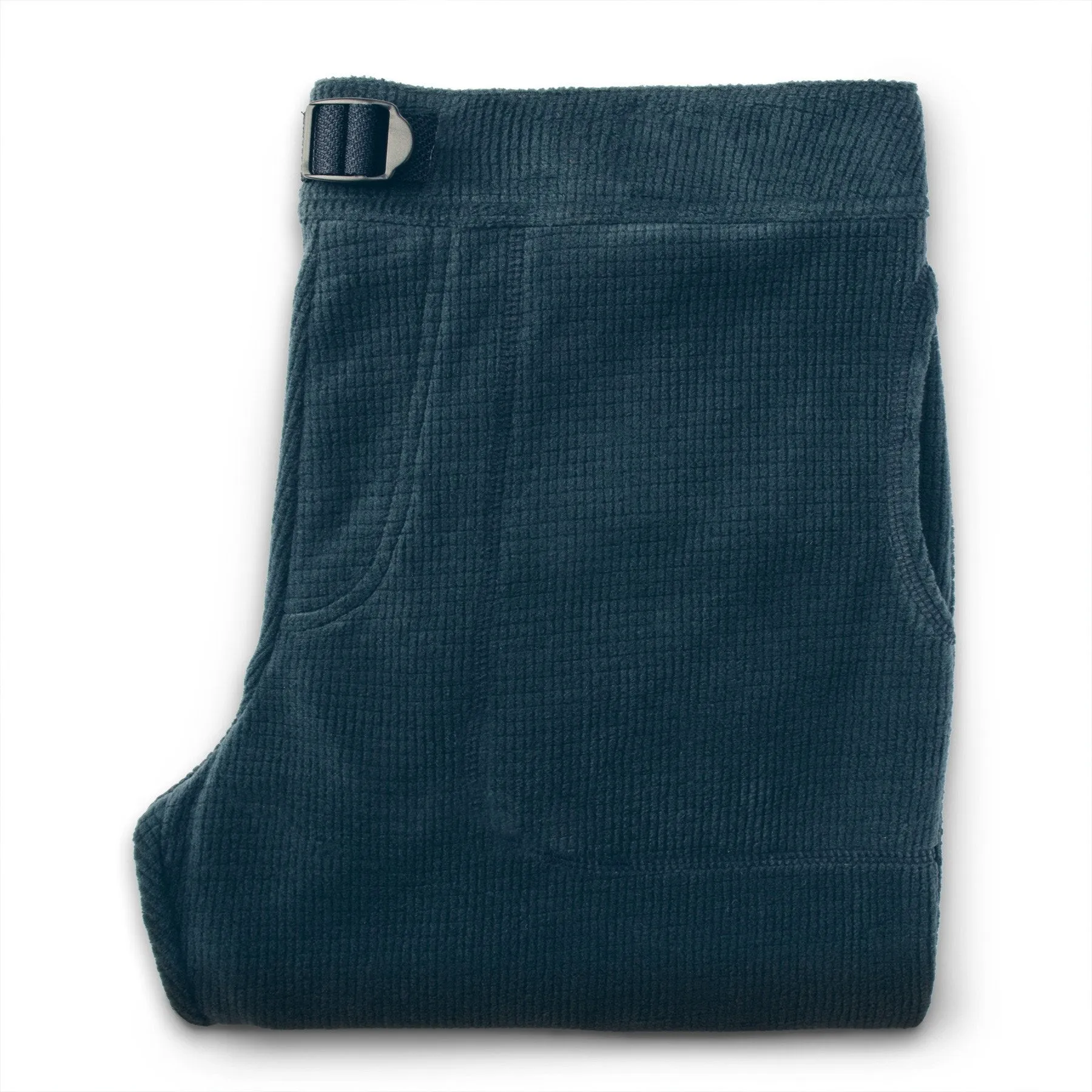 The Pack Pant in Midnight Polartec Fleece