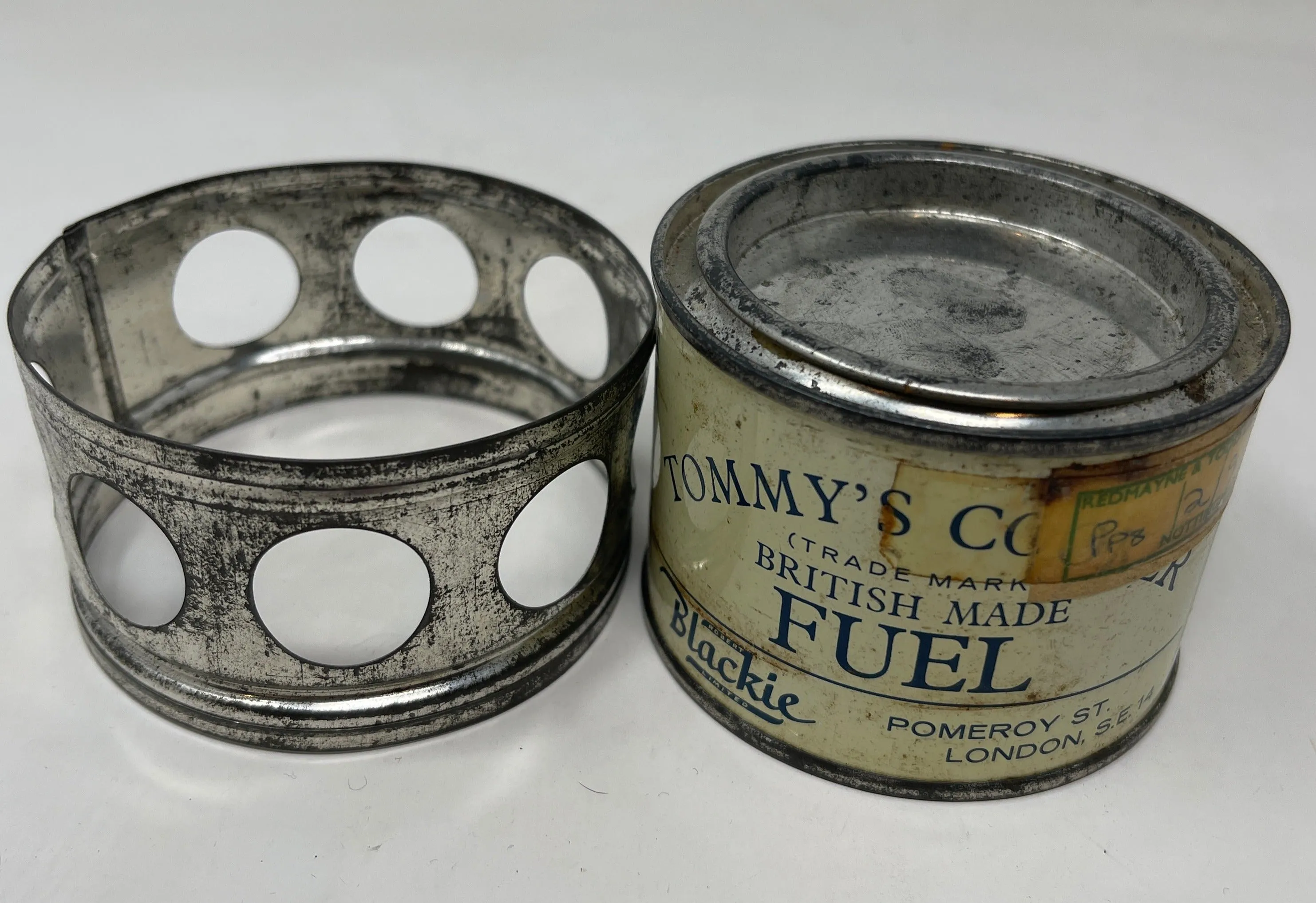 Vintage Tommy Cooker British Army, WW2, Malaya